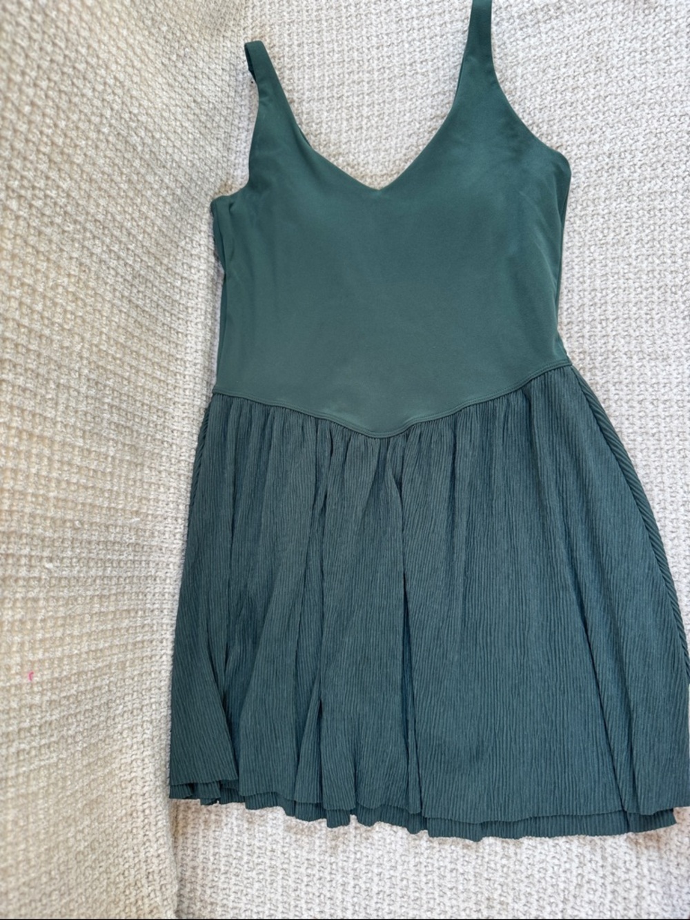 all in motion Dark Green Mini Dress